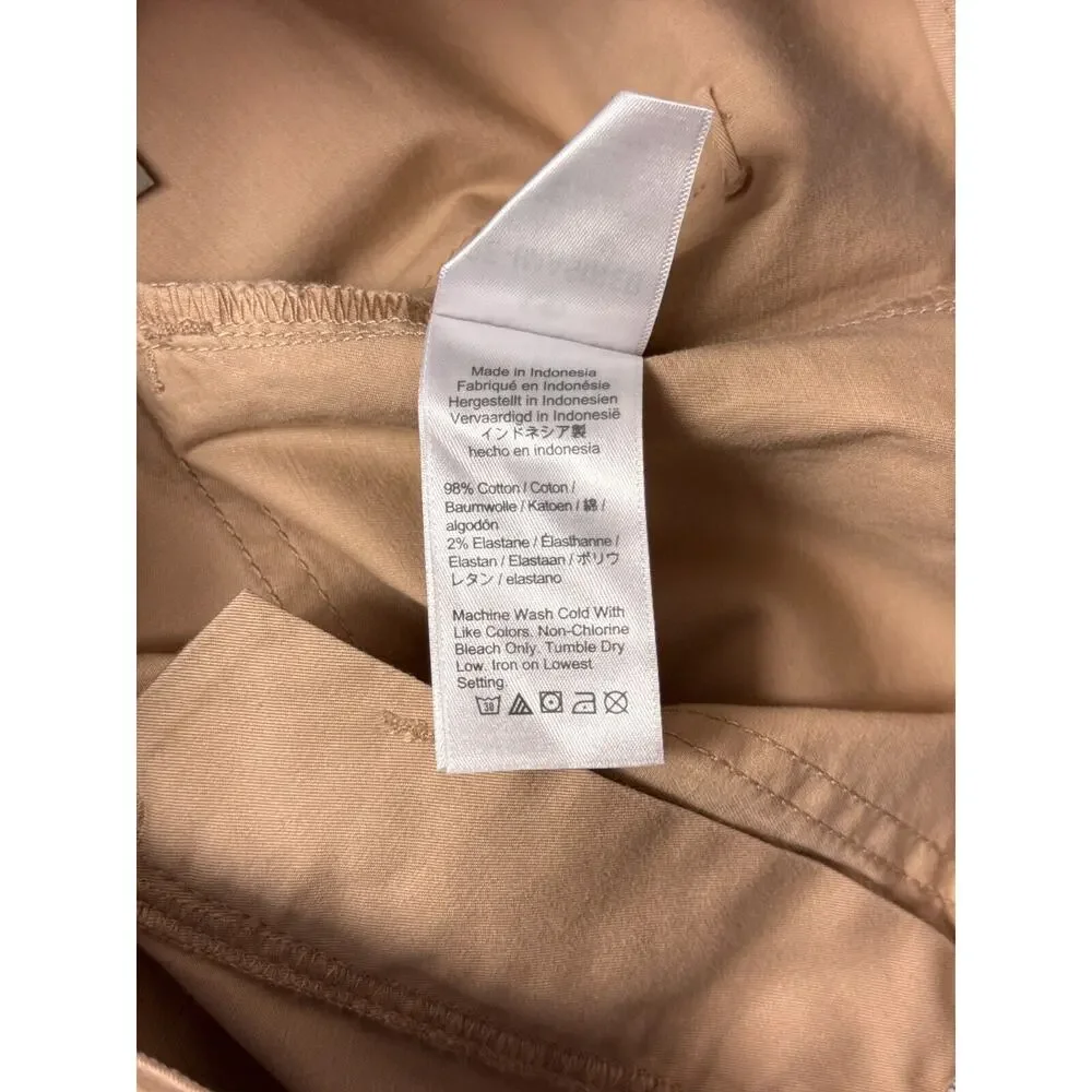 New J Crew Pants 24 Womens Patch Pocket Slim Boyfriend Chino Beige